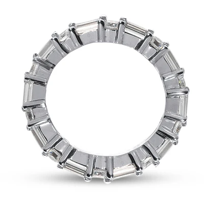 18K White Gold Diamond Eternity Band 1.90ct 4 18K White Gold Diamond Eternity Band 1.90ct - Image 2