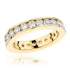 18K Yellow Gold Round Diamond Eternity Band 2.20ct -Its Hot Jewelry Shop 18k gold diamond eternity band 220ct p 30522 ye