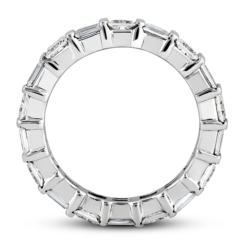 18K White Gold Diamond Eternity Band 2.43ct 11 18K White Gold Diamond Eternity Band 2.43ct - Image 9