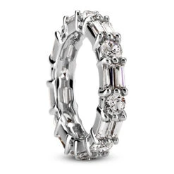 18K White Gold Diamond Eternity Band 2.96ct -Its Hot Jewelry Shop 18k gold diamond eternity band 296ct p 30394 back white 20220426