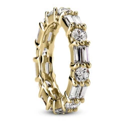 18K White Gold Diamond Eternity Band 2.96ct -Its Hot Jewelry Shop 18k gold diamond eternity band 296ct p 30394 back yellow 20220426