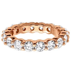 18K White Gold Diamond Eternity Band 3.40ct 5/32in. (4.1mm) -Its Hot Jewelry Shop 18k gold diamond eternity band 340ct p 30340 backro