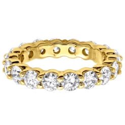 18K White Gold Diamond Eternity Band 3.40ct 5/32in. (4.1mm) -Its Hot Jewelry Shop 18k gold diamond eternity band 340ct p 30340 backye