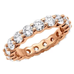 18K White Gold Diamond Eternity Band 3.40ct 5/32in. (4.1mm) -Its Hot Jewelry Shop 18k gold diamond eternity band 340ct p 30340 ro