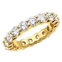 18K White Gold Diamond Eternity Band 3.40ct 5/32in. (4.1mm) -Its Hot Jewelry Shop 18k gold diamond eternity band 340ct p 30340 ye