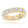 18K Yellow Gold Round Diamond Eternity Band 4ct -Its Hot Jewelry Shop 18k gold diamond eternity band 4ct p 30336 ye