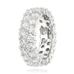 18K Yellow Gold Diamond Eternity Band 6ct 11 18K Yellow Gold Diamond Eternity Band 6ct -Its Hot Jewelry Shop 18k gold diamond eternity band 6ct p 30354 backwh