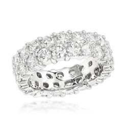18K Yellow Gold Diamond Eternity Band 6ct 9 18K Yellow Gold Diamond Eternity Band 6ct -Its Hot Jewelry Shop 18k gold diamond eternity band 6ct p 30354 wh