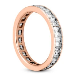 Thin 18K White Gold Diamond Eternity Ring 3.57ct 16 Thin 18K White Gold Diamond Eternity Ring 3.57ct -Its Hot Jewelry Shop 18k gold diamond eternity ring 357ct p 30416 back rose 20220420 20220426