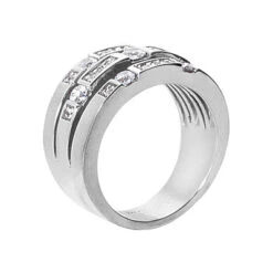 18K White Gold Diamond Right Hand Ring 0.64ct 11.1mm 8 18K White Gold Diamond Right Hand Ring 0.64ct 11.1mm -Its Hot Jewelry Shop 18k gold diamond right hand ring 064ct p 31467 back white 20220426