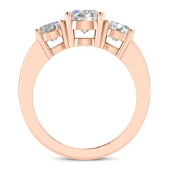 Ultra Thin 18K White Gold Diamond Three Stones Engagement Ring 0.80ct 1.7mm -Its Hot Jewelry Shop 18k gold diamond three stones engagement ring 080ct p 33342 additional rose