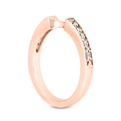 Thin 18K White Gold Diamond Wedding Band 0.18ct -Its Hot Jewelry Shop 18k gold diamond wedding band 018ct p 29949 back rose 20220426