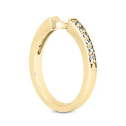 Thin 18K White Gold Diamond Wedding Band 0.18ct -Its Hot Jewelry Shop 18k gold diamond wedding band 018ct p 29949 back yellow 20220426