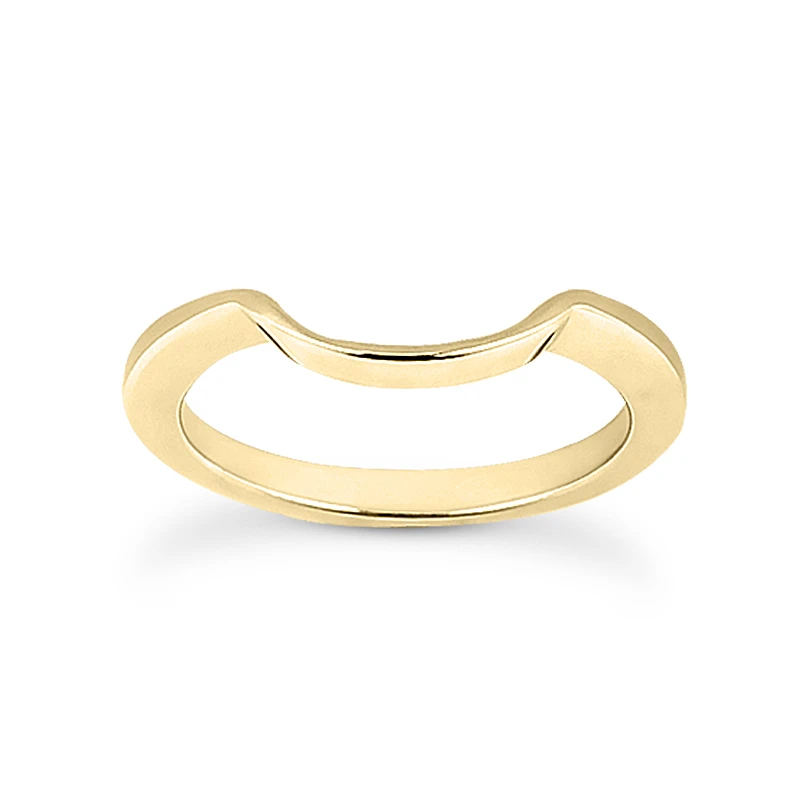 Ultra Thin 18K White Gold Engagement Ring Band 1.5mm 4 Ultra Thin 18K White Gold Engagement Ring Band 1.5mm - Image 2