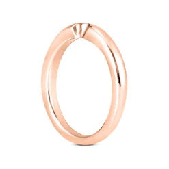 Thin 18K White Gold Engagement Wedding Band 2.5mm -Its Hot Jewelry Shop 18k gold engagement wedding band p 30099 back rose 20220426