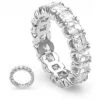 18K White Gold Eternity Ring W Asscher Cut Diamonds 4.5ct -Its Hot Jewelry Shop 18k gold eternity ring w asscher cut diamonds 425ct p 23033