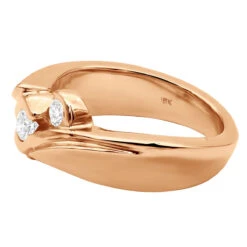 18K Yellow Gold Ladies Diamond Ring 0.31ct 15 18K Yellow Gold Ladies Diamond Ring 0.31ct -Its Hot Jewelry Shop 18k gold ladies diamond ring 031ct p 31960 back rose