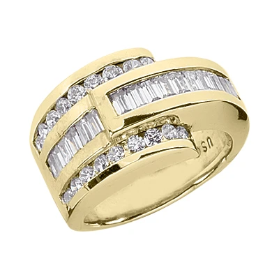 18K White Gold Ladies Diamond Ring 1.53ct 4 18K White Gold Ladies Diamond Ring 1.53ct - Image 2