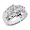 One Of A Kind 18K White Gold Ladies Cocktail Diamond Ring 1.90ct -Its Hot Jewelry Shop 18k gold ladies diamond ring 190ct p 32362 white 20220426