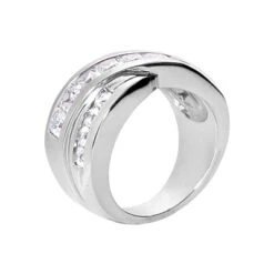 18K White Gold Ladies Diamond Ring 2.16ct 8 18K White Gold Ladies Diamond Ring 2.16ct -Its Hot Jewelry Shop 18k gold ladies diamond ring 216ct p 32792 back white 20220426