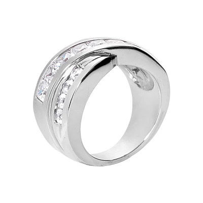 18K White Gold Ladies Diamond Ring 2.16ct 5 18K White Gold Ladies Diamond Ring 2.16ct - Image 3