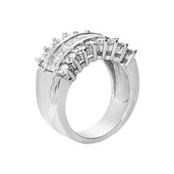 18K White Gold Ladies Diamond Ring 2.31ct 11.8mm 8 18K White Gold Ladies Diamond Ring 2.31ct 11.8mm -Its Hot Jewelry Shop 18k gold ladies diamond ring 231ct p 32880 back white 20220426