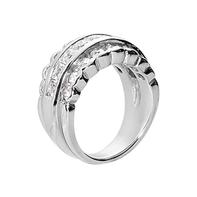 18K White Gold Ladies Diamond Ring 2.49ct 5 18K White Gold Ladies Diamond Ring 2.49ct - Image 3