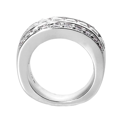 18K White Gold Ladies Diamond Ring 2.96ct 5 18K White Gold Ladies Diamond Ring 2.96ct - Image 3