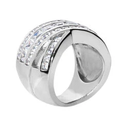 18K White Gold Ladies Diamond Ring 3.43ct 8 18K White Gold Ladies Diamond Ring 3.43ct -Its Hot Jewelry Shop 18k gold ladies diamond ring 343ct p 32932 back white 20220426
