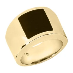 18K White Gold Men's Black Onyx Ring 12.9mm 7 18K White Gold Men's Black Onyx Ring 12.9mm -Its Hot Jewelry Shop 18k gold mens black onyx ring p 31945 yellow 20220426