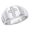 18K White Gold Men's Diamond Ring 0.30ct -Its Hot Jewelry Shop 18k gold mens diamond ring 030ct p 31852 wh