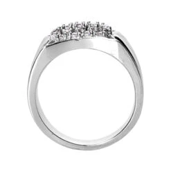 18K White Gold Men's Diamond Ring 0.65ct 8 18K White Gold Men's Diamond Ring 0.65ct -Its Hot Jewelry Shop 18k gold mens diamond ring 065ct p 31922 back white 20220420 20220426