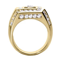 18K White Gold Men's Diamond Ring 1.98ct 9 18K White Gold Men's Diamond Ring 1.98ct -Its Hot Jewelry Shop 18k gold mens diamond ring 198ct p 31685 back yellow 20220426