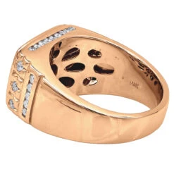 18K White Gold Men's Diamond Ring 2.68ct -Its Hot Jewelry Shop 18k gold mens diamond ring 268ct p 31898 backro