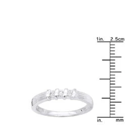 Thin 18K White Gold Men's Diamond Wedding Band 0.15ct 17 Thin 18K White Gold Men's Diamond Wedding Band 0.15ct -Its Hot Jewelry Shop 18k gold mens diamond wedding band 015ct p 30751 rulerwh
