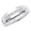 18K White Gold Men's Diamond Wedding Ring 0.49ct -Its Hot Jewelry Shop 18k gold mens diamond wedding ring 049ct p 30919 wh