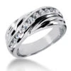 18K White Gold Men's Diamond Wedding Ring 0.55ct 8.4mm 1 18K White Gold Men's Diamond Wedding Ring 0.55ct 8.4mm -Its Hot Jewelry Shop 18k gold mens diamond wedding ring 055ct p 30855