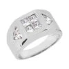 18K White Gold Men's Princess & Trillion Diamonds Ring 1.38ct 1 18K White Gold Men's Princess & Trillion Diamonds Ring 1.38ct -Its Hot Jewelry Shop 18k gold mens princess trillion diamonds ring 138ct p 31673 white 20220420 20220426