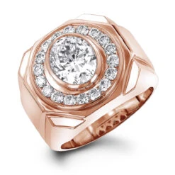 18K White Gold Men's Round & Oval Diamonds Ring 4ct 10 18K White Gold Men's Round & Oval Diamonds Ring 4ct -Its Hot Jewelry Shop 18k gold mens round oval diamonds ring 390ct p 31812 ro