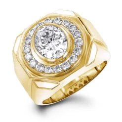 18K White Gold Men's Round & Oval Diamonds Ring 4ct 9 18K White Gold Men's Round & Oval Diamonds Ring 4ct -Its Hot Jewelry Shop 18k gold mens round oval diamonds ring 390ct p 31812 ye