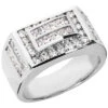 18K White Gold Men's Round & Princess Diamonds Ring 0.49ct 1 18K White Gold Men's Round & Princess Diamonds Ring 0.49ct -Its Hot Jewelry Shop 18k gold mens round princess diamonds ring 049ct p 31653 white 20220420 20220426