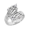 18K White Gold Right Hand Diamond Ladies Ring 0.42ct 16.3mm -Its Hot Jewelry Shop 18k gold right hand diamond ladies ring 042ct p 31607 white 20220426