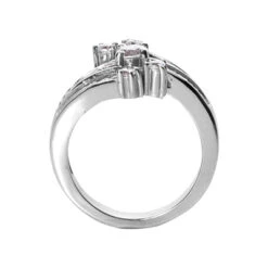 18K White Gold Right Hand Diamond Ladies Ring 0.79ct -Its Hot Jewelry Shop 18k gold right hand diamond ladies ring 079ct p 31583 back white 20220426