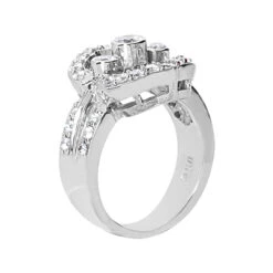 18K White Gold Right Hand Ladies Diamond Ring 0.80ct 8 18K White Gold Right Hand Ladies Diamond Ring 0.80ct -Its Hot Jewelry Shop 18k gold right hand ladies diamond ring 080ct p 31575 back white 20220426