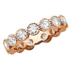 Unique 18K White Gold Round Diamond Band For Women Stackable Ring 1.58ct 12 Unique 18K White Gold Round Diamond Band For Women Stackable Ring 1.58ct -Its Hot Jewelry Shop 18k gold round diamond band 158ct p 22532 rose 20220603