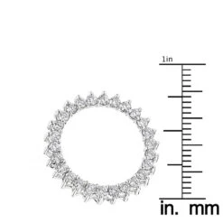 1 Carat Round Diamond Circle Of Love Pendant For Women 18K Yellow Gold 12 1 Carat Round Diamond Circle Of Love Pendant For Women 18K Yellow Gold -Its Hot Jewelry Shop 18k gold round diamond circle of love pendant for women 1 carat rulerwh 1