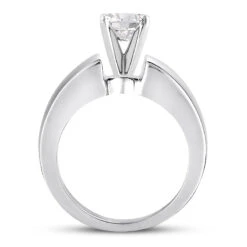 18K White Gold Round Diamond Engagement Ring 0.75ct 4.65mm Wide 19 18K White Gold Round Diamond Engagement Ring 0.75ct 4.65mm Wide -Its Hot Jewelry Shop 18k gold round diamond engagement ring 075ct p 34208 additional white