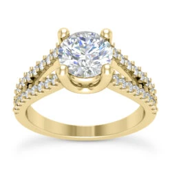 18K White Gold Round Diamond Engagement Ring 1.02ct 9 18K White Gold Round Diamond Engagement Ring 1.02ct -Its Hot Jewelry Shop 18k gold round diamond engagement ring 102ct p 29975 yellow 20220426