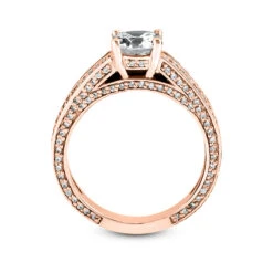 18K White Gold Round Diamond Engagement Ring 1.17ct 4.4mm -Its Hot Jewelry Shop 18k gold round diamond engagement ring 117ct p 34460 additional rose