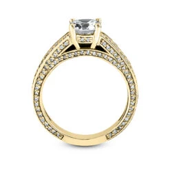 18K White Gold Round Diamond Engagement Ring 1.17ct 4.4mm -Its Hot Jewelry Shop 18k gold round diamond engagement ring 117ct p 34460 additional yellow